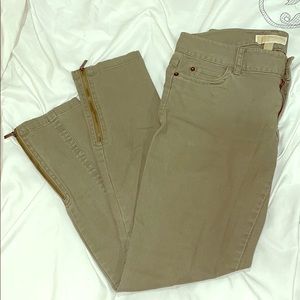 Michael Kors Jeans with Zipper Ankle Accent